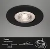 LED Einbauleuchten Badleuchte 3er Set 5 W 3000K IP44 Produktbild-Vorschau 4