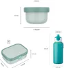 Mepal CAMPUS Lunchset 3-teilig - Tropical Ocean (2025) Produktbild-Vorschau 7