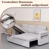 Ecksofa mit Schlaffunktion, ausziehbares Schlafsofa, Produktbild-Vorschau 4