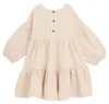Mädchenkleid – Größe 110 – Beige – 100% Baumwolle – Produktbild-Vorschau 4