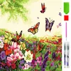 Malen nach Zahlen 5d Diamond Painting Blumenwiese Malen Produktbild-Vorschau 3