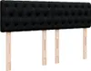 vidaXL Letto a molle con materasso nero 140x200 cm in Anteprima dell’immagine prodotto 7