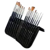 15er Set MozArt Supplies Premium Nylon Malpinsel Größe Produktbild-Vorschau 1