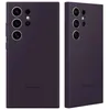 Zadní silikonový kryt SAMSUNG S24 ULTRA, tmavě fialový Náhled obrázku produktu 4