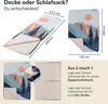 Skandika Campingdecke Liva Sherpa Berge | 4-in-1 Outdoor Produktbild-Vorschau 4