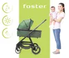 4Baby | Kinderwagen - Kombikinderwagen 2in1 - Grün - Produktbild-Vorschau 3