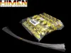 100 Kunststoff-Sicherheitsplomben, gelb, 300 mm, nummeriert, mit Barcode Productafbeelding-voorbeeld