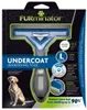 The image shows the packaging of a Furminator Undercoat deShedding Tool for large dogs with short hair. A Labrador Retriever is pictured on the left side of the packaging. Náhľad obrázku produktu