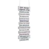 CEPEWA Wandbild Lebenseinstellung 15x41cm, weiß Produktbild-Vorschau 2