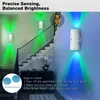 2x RGB Wandleuchte mit Bewegungsmelder & Produktbild-Vorschau 3
