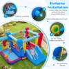 COSTWAY Hüpfburg für Kinder, Bouncy Castle mit 550W Produktbild-Vorschau 8