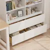 BEALIFE Scaffalatura 120x34x180 cm con 4 cassetti | MDF con Anteprima dell’immagine prodotto 6