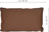 Dekokissen-Bezüge für Kissen wasserabweisend 50x30 cm 2 Produktbild-Vorschau 5