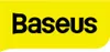 The image shows the Baseus logo on a yellow background. Produktbild-Vorschau