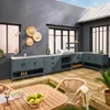 sweeek - Außenküche aus Edelstahl mit Holzkohlegrill 6 Produktbild-Vorschau 4