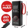 Elektryczna pompka z akumulatorem 6000 mAh, kompresor 10,3 Podgląd zdjęcia produktu 2