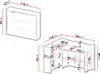 MIRJAN24 Schreibtisch Work Concept CW-01, Klappbarer Produktbild-Vorschau 7