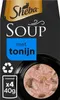 A package of Sheba cat food soup with tuna. Voir les images du produit