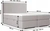 Bett, Boxspringbett BERG mit Bonell-Matratze und T25 Produktbild-Vorschau 3