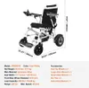 Faltbarer Elektrorollstuhl - 449,58 mm Sitzbreite - Produktbild-Vorschau 7