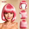 Bob Perücke für Damen, Herren & Kinder Cabaret 14 Farben Produktbild-Vorschau 3