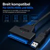 USB 3.0 auf SATA Adapter – SATA zu USB Adapterkabel für 2,5 Produktbild-Vorschau 3