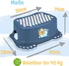 Babykajo Kinder Tritthocker – stabiler Plastik Trittschemel Produktbild-Vorschau 3