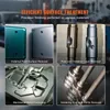 A collage of four images showcasing different surface treatment applications. Anteprima dell’immagine prodotto