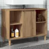 vidaXL Koupelnová skříňka hnědá artisan dub 80x33x60 cm Náhled obrázku produktu 2
