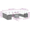 11-tlg. Gartenmöbel-Set, modulare Sofagarnitur mit Produktbild-Vorschau 8