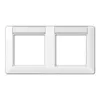 JUNG AS 5820 NA WW - Weiß - Duroplast - 151,5 mm - 80,5 mm Produktbild-Vorschau 2