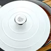 GRÄWE Gusseisentopf, emailliert, Ø 26 cm, Weiß Produktbild-Vorschau 4