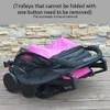 Faltbarer Baby Kinderwagen erweitern Sonnenschatten Produktbild-Vorschau 5