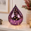 formano LED Deko-Tropfen Weihnachten 21 cm Royal-Plum mit Produktbild-Vorschau 4