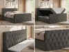 MKS MEBLE Boxspringbett 120x200 mit Bettkasten, Bett Produktbild-Vorschau 2