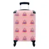 MuchoWow® Koffer Handgepäck Trolley Rollkoffer Kleine Produktbild-Vorschau 1
