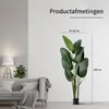 IvoQ Strelitzia umelá rastlina 180 cm - veľká rajská Náhľad obrázku produktu 4