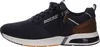 A side view of a navy blue Dockers sneaker. Produktbild-Vorschau