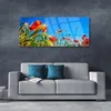 Acrylglasbilder 125x50 Wandbild Druck Blumen Pflanzen Produktbild-Vorschau 3