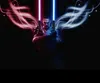 LED-Lichtschwert mit Metallgriff, 12 Farben, mit Sound – Produktbild-Vorschau 6