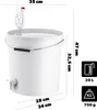 Secchio di fermentazione KADAX 20L, set bianco con Anteprima dell’immagine prodotto 2