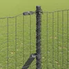 vidaXL Einbetonierter Zaunpfosten 7 Stk. Grau Produktbild-Vorschau 3