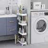 Kondela Regál na kolečkách Aliol Typ 2 - bílá Náhled obrázku produktu 3