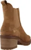 A single brown suede boot is shown from the side and back. Produktbild-Vorschau