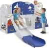 JOIEYOU Freistehende Rutschen 8-in-1 Kinder Gartenrutsche Produktbild-Vorschau 1