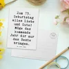Mr. & Mrs. Panda Postkarte Spruch 73. Geburtstag Produktbild-Vorschau 3