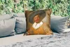 MuchoWow® Outdoor Kissen - Der fröhliche Trinker - Gemälde Produktbild-Vorschau 2