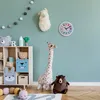 Relaxdays Wanduhr Kinder, Ø 30 cm, bunte Zahlen, Uhrzeit Produktbild-Vorschau 2