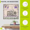 ARTland Poster Provence-meine Liebe Größe: 100x100 cm Produktbild-Vorschau 2