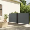 vidaXL Tenda laterale estensibile antracite 117x1200 cm Anteprima dell’immagine prodotto 11
